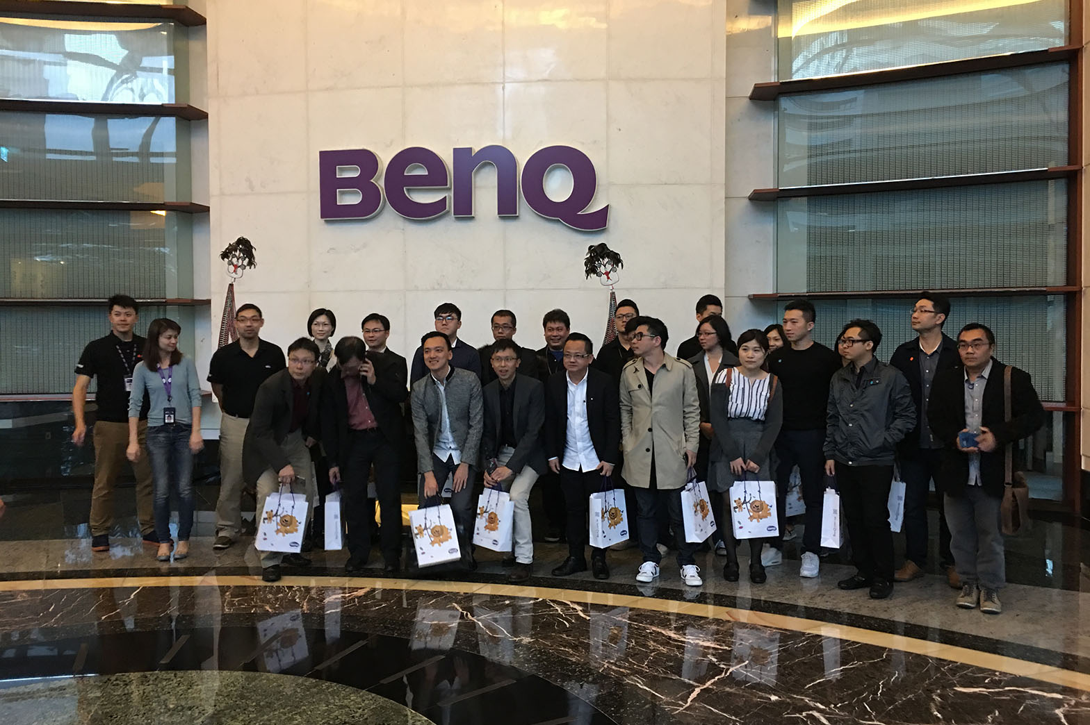 BENQ科技總部室內設計參訪活動